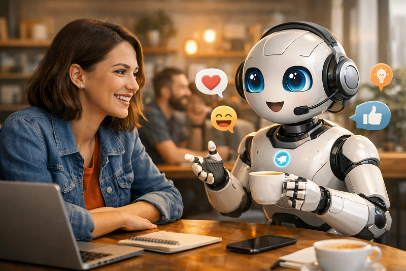 چطور چت‌بات هوش مصنوعی می‌تواند شخصیت برند را انسانی‌تر کند؟