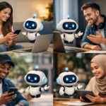 سناریوهای گفتگوی واقعی بین چت‌بات و فالوئر